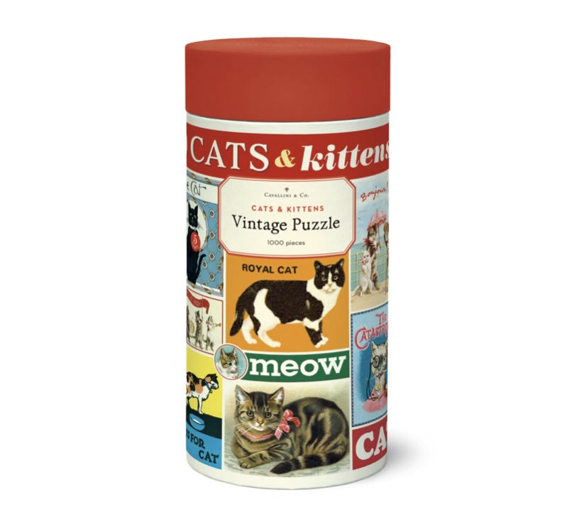 VINTAGE CAT PUZZLE (1000 PIECE)