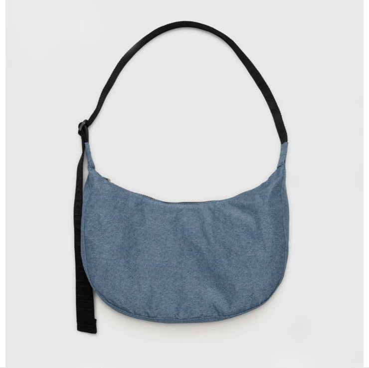 MEDIUM NYLON CRESCENT BAG
