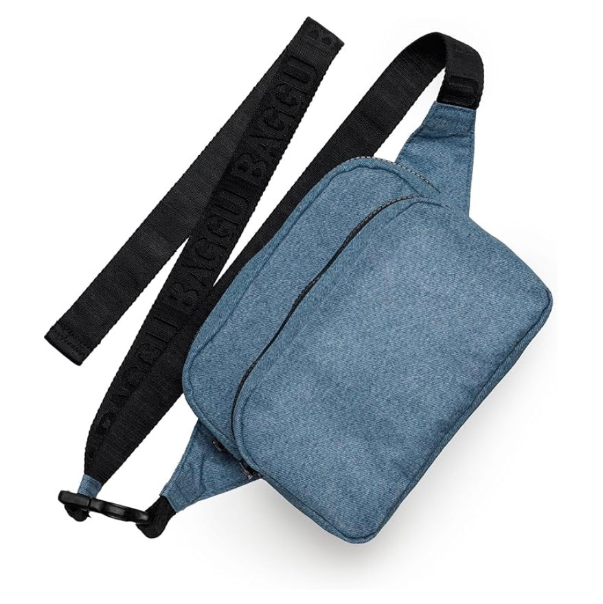 Baggu Fanny Pack in Digital Denim