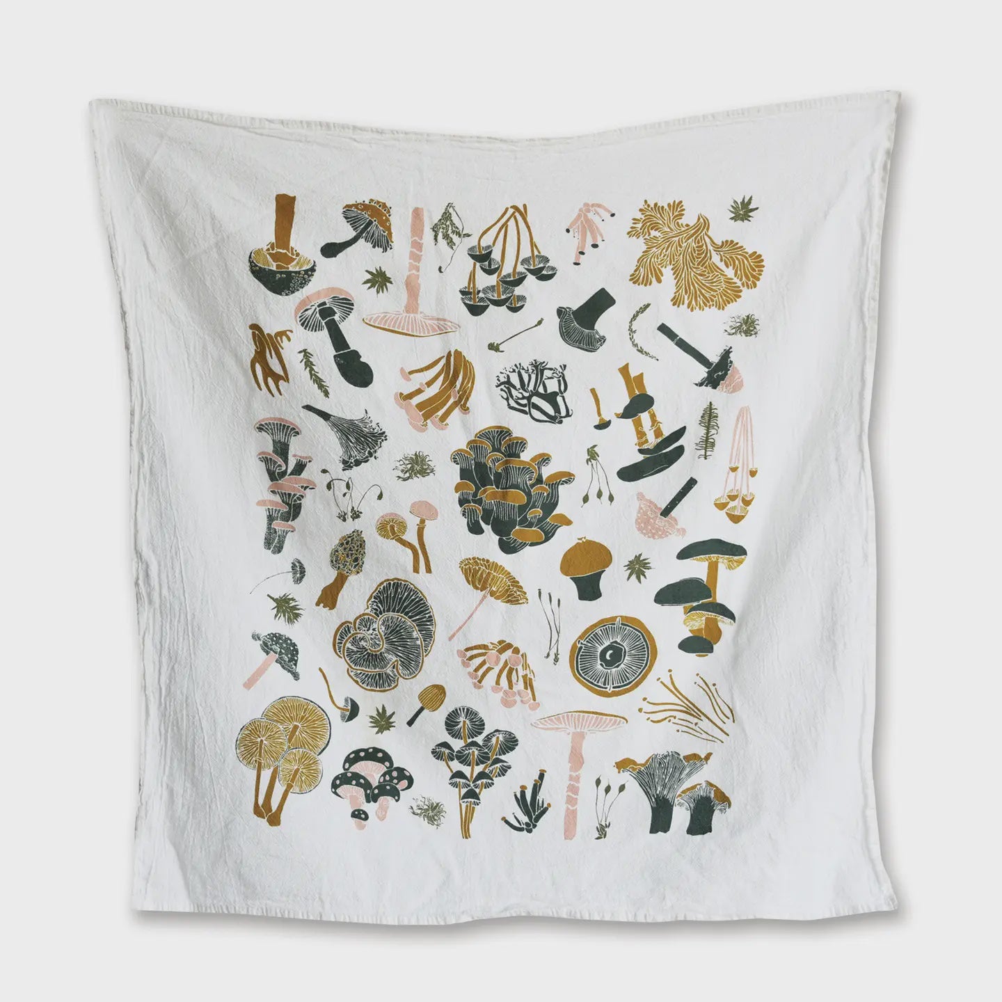 MOSSES + MUSHROOMS TOWEL