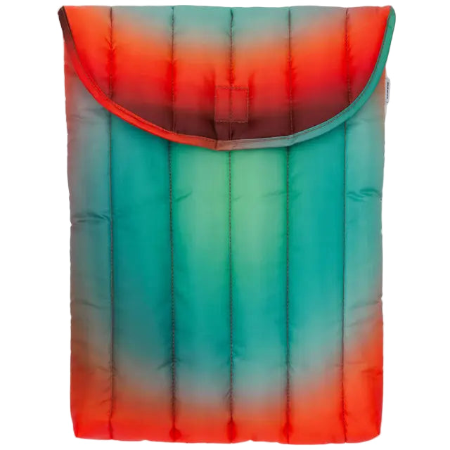 Puffy Laptop Sleeve in Rain