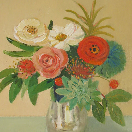 Janet Hill Print Titled Mint Mercury