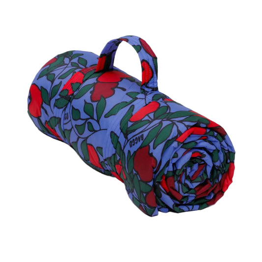 Puffy Picnic Blanket in Candy Apple