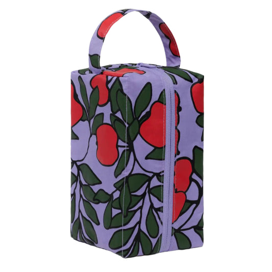 Dopp Kit in Apple Tree pattern