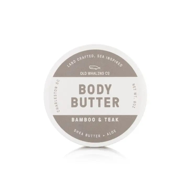 Old Whaling Company Body Butter in Bamboo and Teak