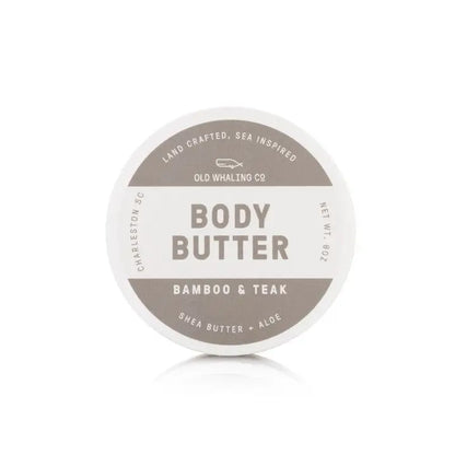 Old Whaling Company Body Butter in Bamboo and Teak