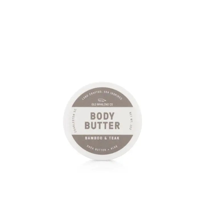 Old Whaling Co Body Butter in Bamboo and Teak