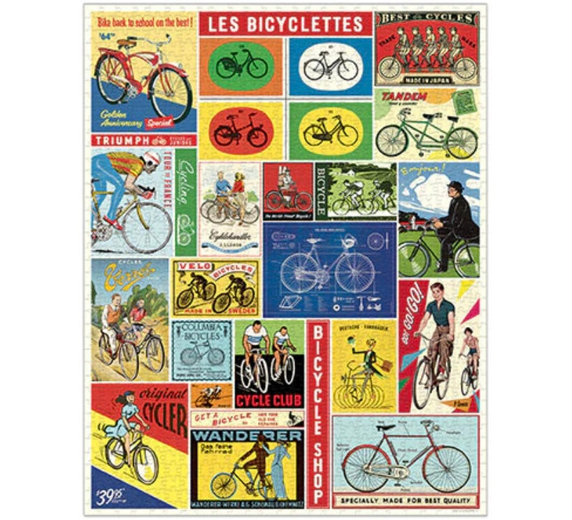 BICYCLES PUZZLE (1000 PIECE)