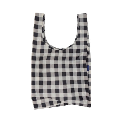 Standard Baggu in Black and White Big Check pattern