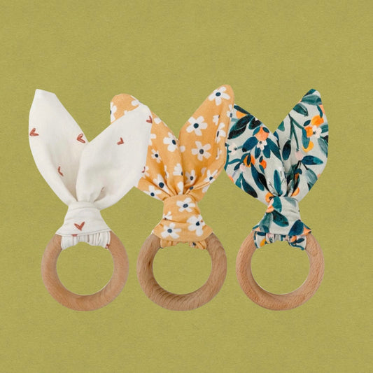 Chewable Charm Bunny Ear Teethers