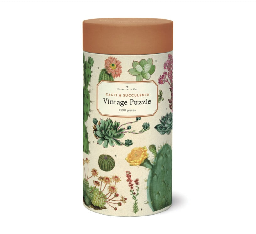 CACTI & SUCCULENTS PUZZLE (1000 PIECE)