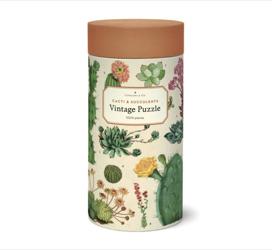 CACTI & SUCCULENTS PUZZLE (1000 PIECE)
