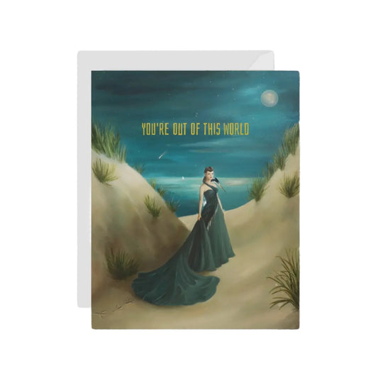 Janet Hill You're Out of This World Card