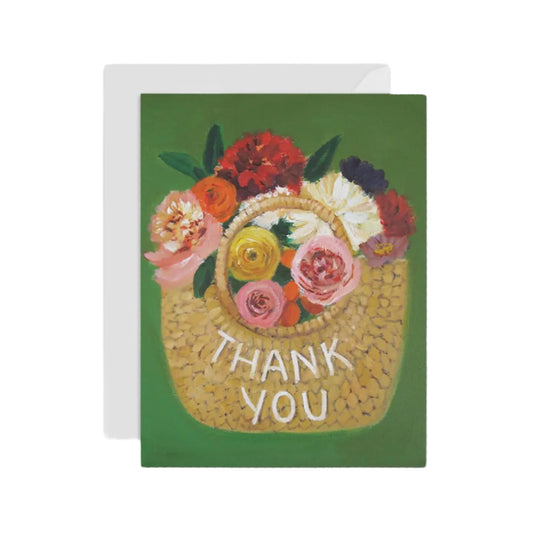 Janet Hill's Thank You Basket Card