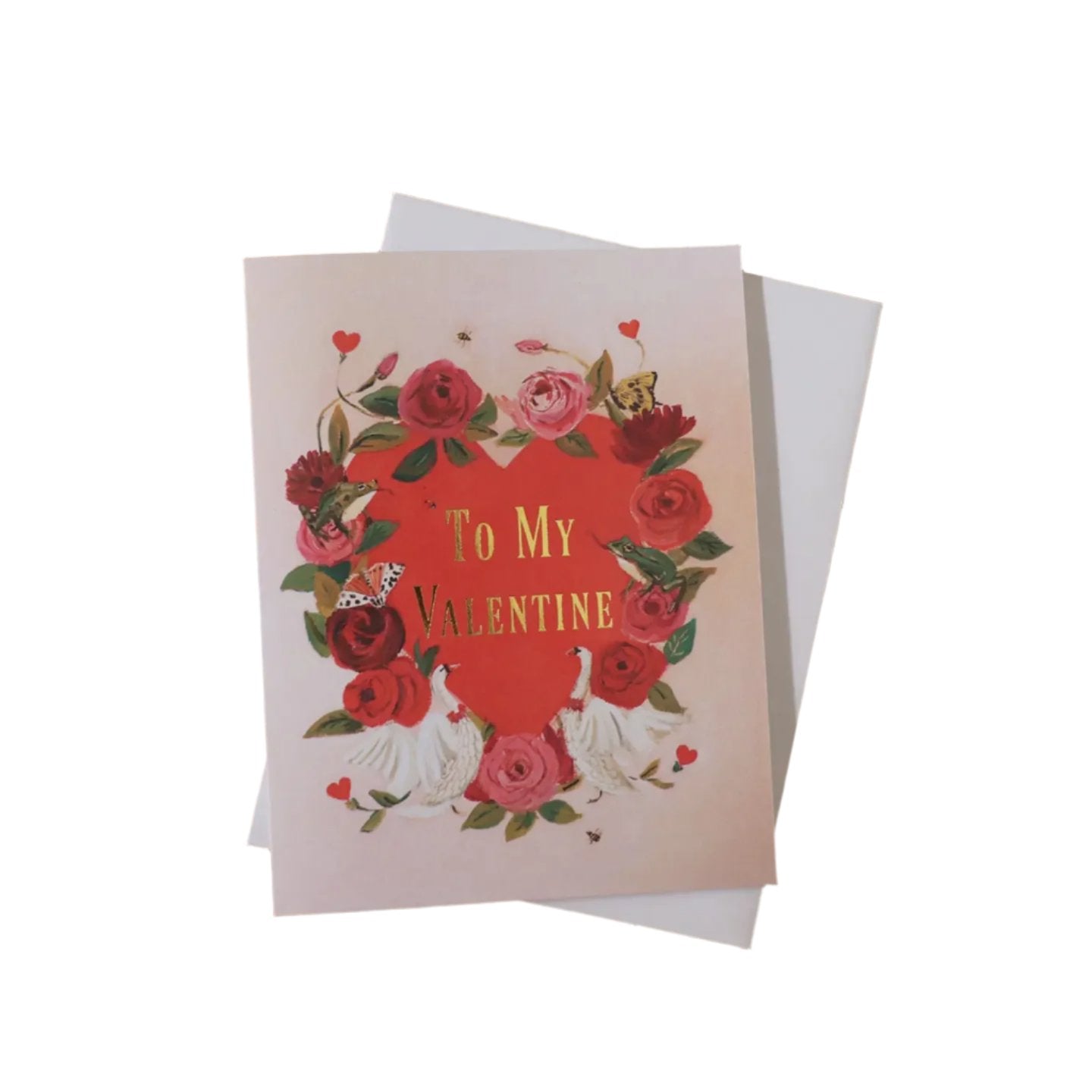Janet Hill To My Valentine Card