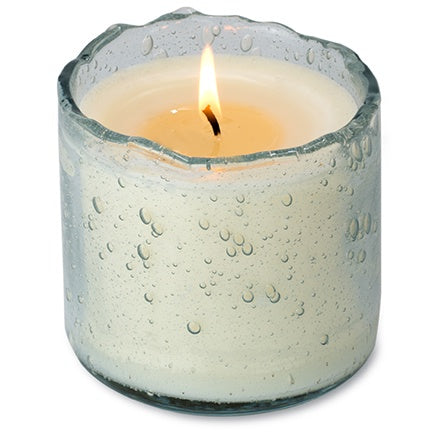 CLEAR GLASS TUMBLER CANDLE