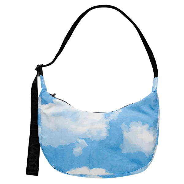 Medium Crescent Baggu in Clouds