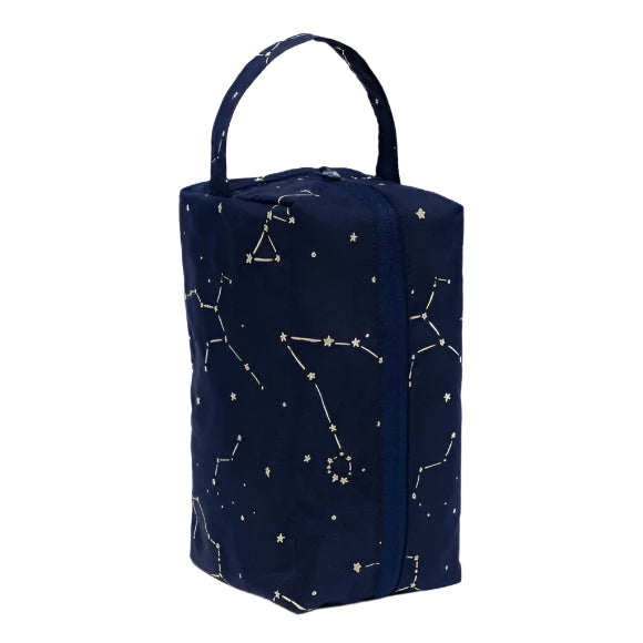 Dopp Kit in Constellation Midnight pattern