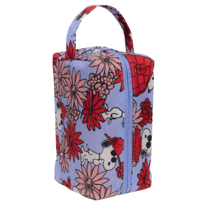 Dopp Kit in Floral Snoopy pattern