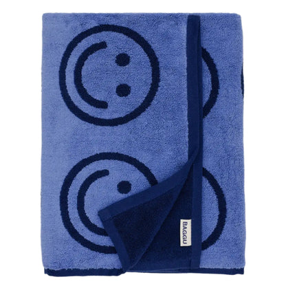 Baggu Bath Towel in Happy Blue