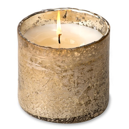 MATTE GOLD GLASS TUMBLER CANDLE