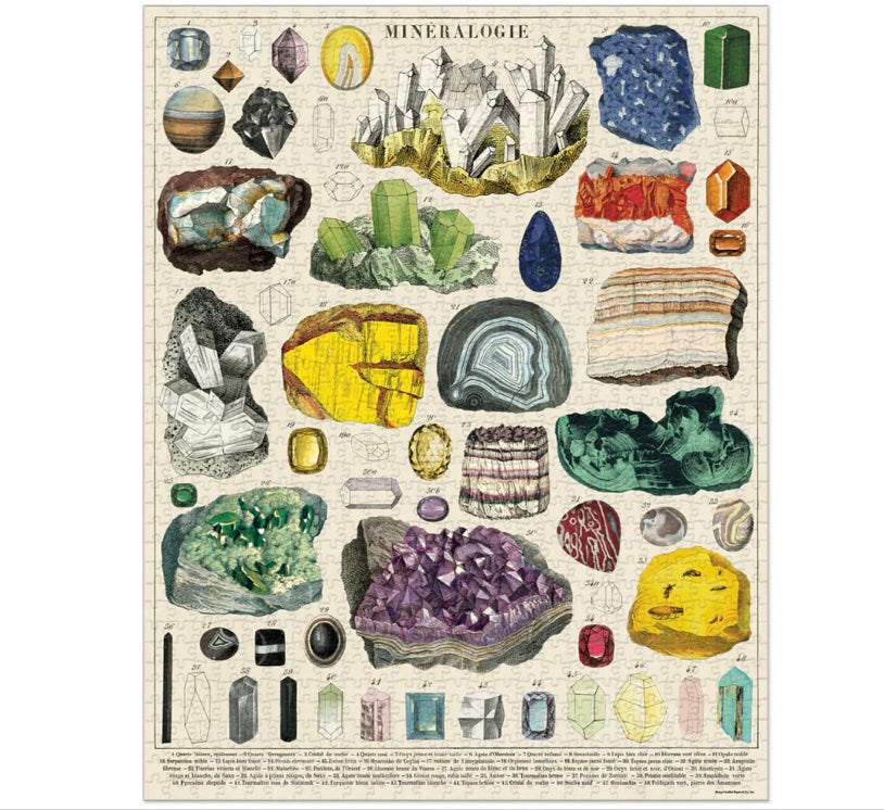 MINERALOGY PUZZLE (1000 PIECE)