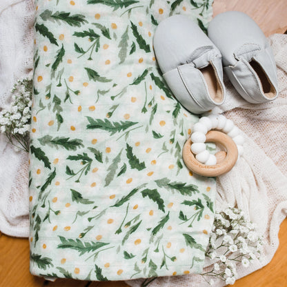 One Canoe Two Montauk Baby Swaddle Blanket