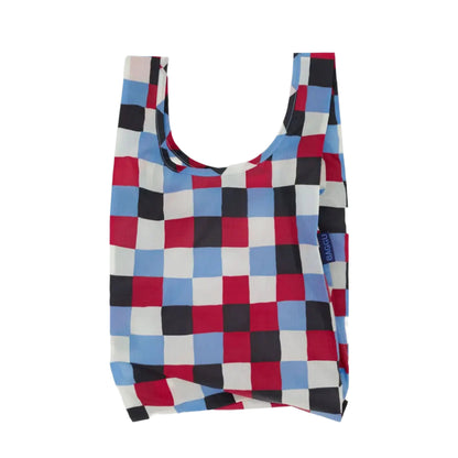 Baby Baggu in Painted Check Print