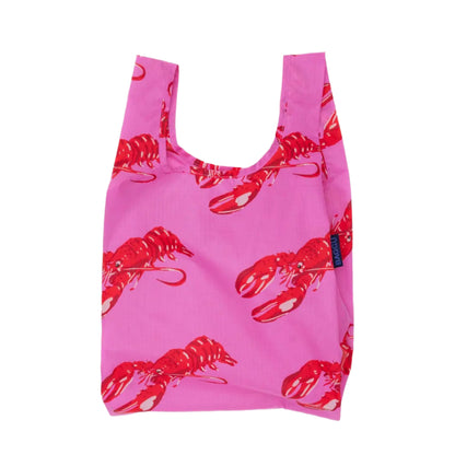 Baby Baggu in Pink Lobster Print