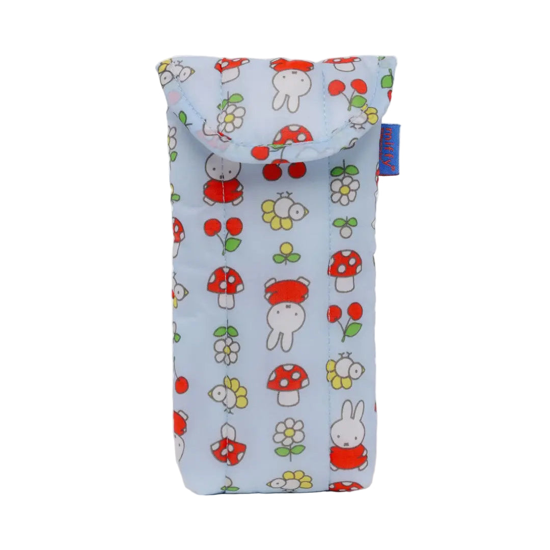 Puffy glasses sleeve in Garden Miffy