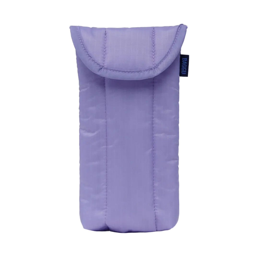 Puffy glasses sleeve in Wisteria
