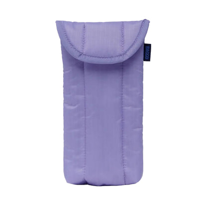 Puffy glasses sleeve in Wisteria