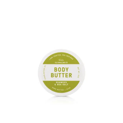 Old Whaling Co Body Butter in Seaweed snd Sea Salt