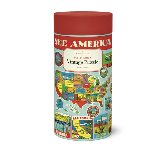 SEE AMERICA PUZZLE (1000 PIECE)