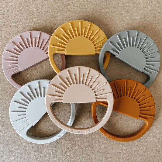 Chewable Charm's Silicone Sun Teethers