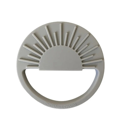Chewable Charm Teether in Grey