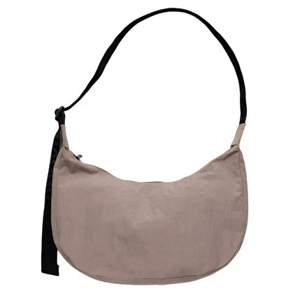 Medium Crescent Baggu in Taupe