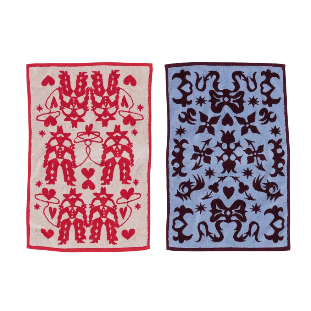 Hand Towels in Western pattern