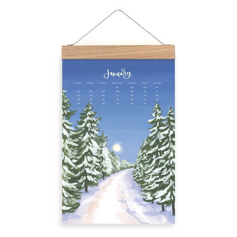 One Canoe Two XL 2025 Calendar in Natural World
